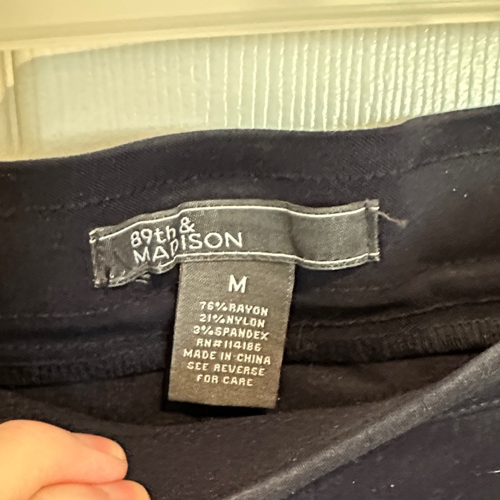 Madison Navy Women's Bermudas - Picture 2 of 10